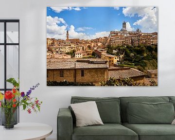 Siena in the summer by Graham Forrester