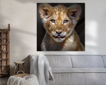 Löwenjunges von Jacco Hinke