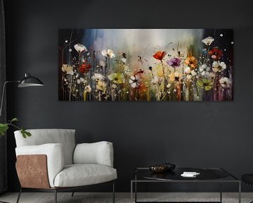 Fleurs colorées sur Artsy