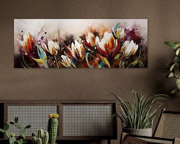 Tulpenexplosie van Artsy