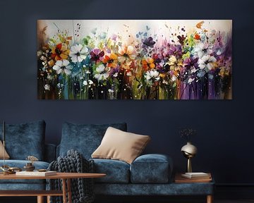 Blumenexplosion Frühling von Artsy
