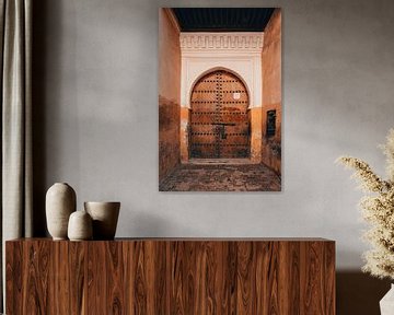 Moroccan door by Dave Adriaanse