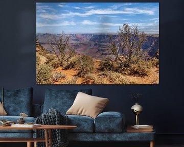 GRAND CANYON Idyll bij Navajo Point van Melanie Viola