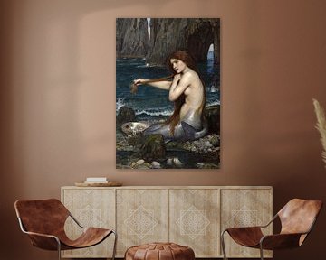 A Mermaid, John William Waterhouse