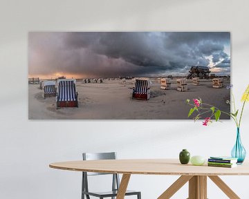 Weather over St. Peter-Ording by Achim Thomae