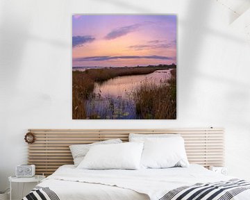 Sunset at Zuidlaardermeer by Henk Meijer Photography