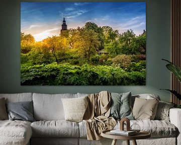 The Walburgiskerk in Zutphen: A Beautiful Summer Sight