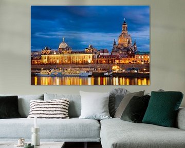 Skyline van Dresden, Duitsland van Sabine Klein