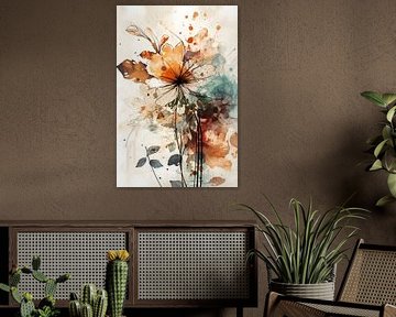 Abstrakte Blumen von NJ Midnight Studio