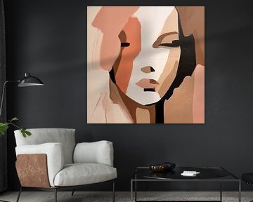 Earth tones woman (gezien bij vtwonen) van Bianca ter Riet
