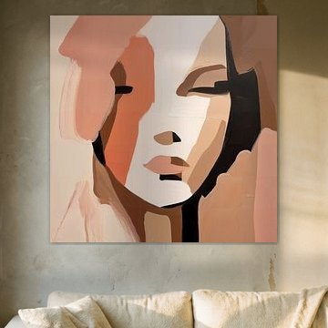 Abstract face by Bianca ter Riet