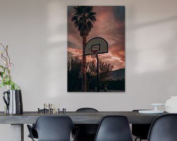 Basketball in Palm Springs V2 von drdigitaldesign