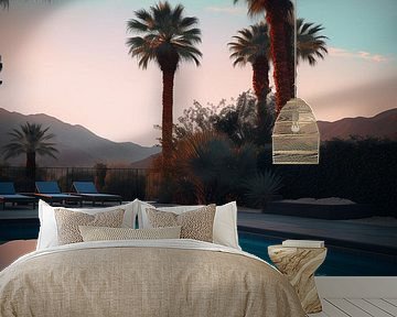 Poolzeit in Palm Springs V2 von drdigitaldesign