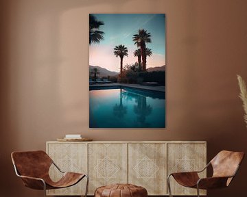 Pool Time in Palm Springs V2 by drdigitaldesign