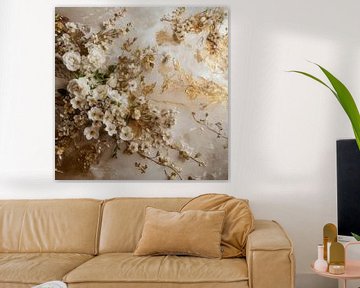 Flowers Rococo Painting