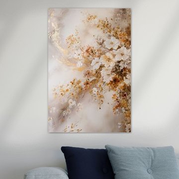 Bloemen Rococo Schilderij