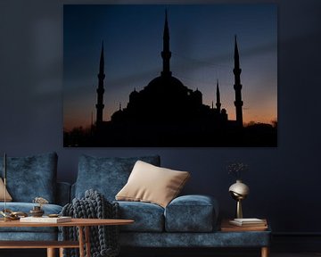 Mosquée bleue d'Istanbul sur Joyce den Hollander