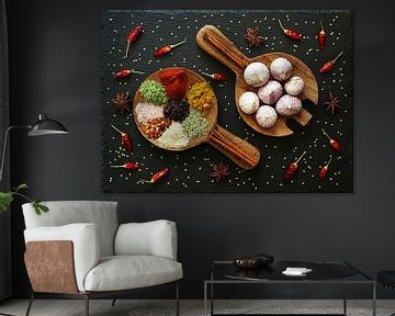 Cheerful still life with spices . by Saskia Dingemans Awarded Photographer