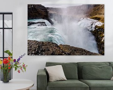 Gullfoss, IJsland van VeraMarjoleine fotografie