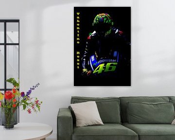 Valentino Rossi 46 van Janur Art