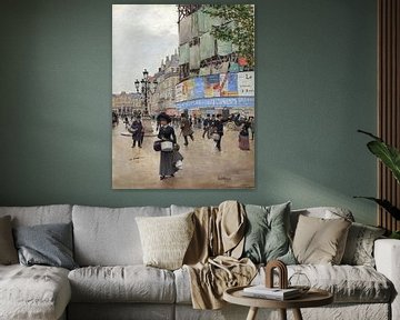 Paris, rue du Havre, Jean Béraud