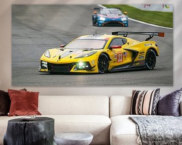 Corvette Racing Chevrolet Corvette C8.R LMGTE Am racecar by Sjoerd van der Wal Photography