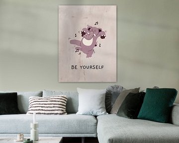 Be yourself, elephant by ArtDesign by KBK