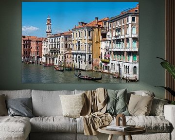 Uitzicht op het Canal Grande in Venetië Italië van Animaflora PicsStock