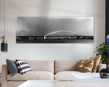 Van Brienenoord bridge Rotterdam (panorama)