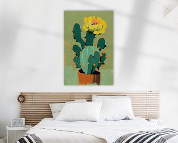 Bloeiende Cactus van Treechild
