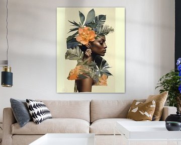 Collage "Tropical vibes" van Studio Allee