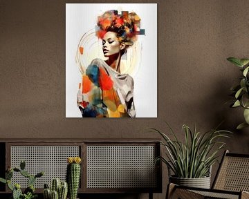 Collage "Colorful fashion" van Studio Allee