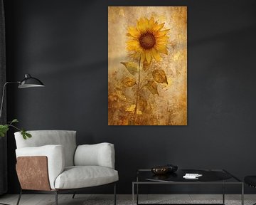 Sonnenblume abstrakt von Imagine