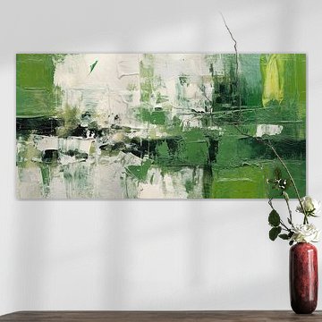 Abstraktes Grün von Bert Nijholt