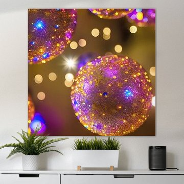 Glitzernde Kugeln - ein schillerndes Schauspiel