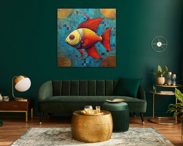 Abstract fish by Imagine