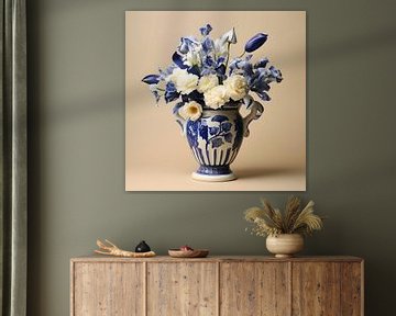 Fleurs en porcelaine sur Helder Design