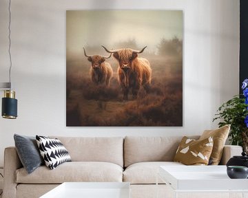 Een Ode aan de Schotse Hooglanders van Helder Design