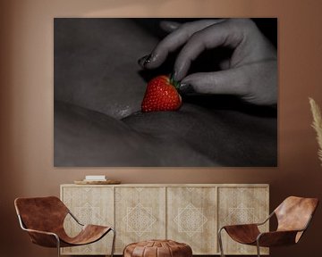 Smaakvolle Verbeelding: Aardbeien als Symbolen van Verlangen van Remco Ditmar
