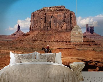 Monument Valley mit Navajo Indianer von Dimitri Verkuijl