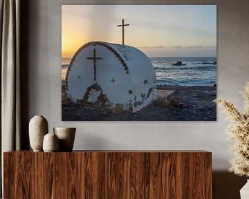 Small chapel by the sea by Katrin May