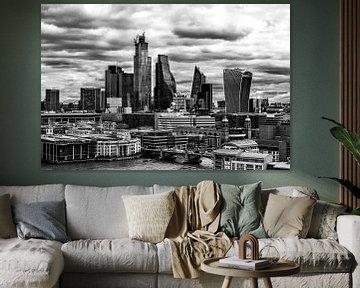 London Sky Line by Mark de Weger