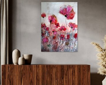 softly - Mohnblumen von Claudia Gründler