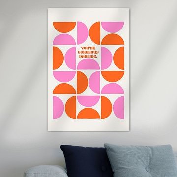 Pop Art - You are Gorgeous by Malou Studio