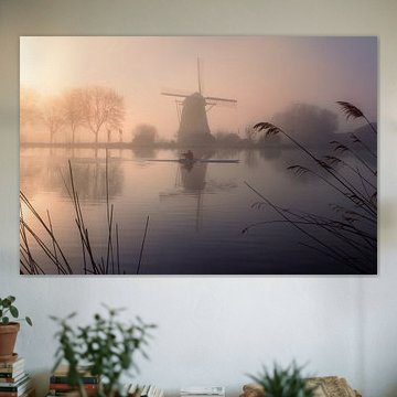 Rudern auf der Amstel