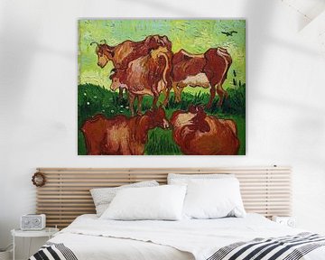 Koeien, Vincent van Gogh