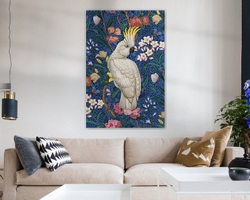 A Cockatoo in the Conservatory by Marja van den Hurk