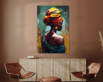 Abstract Beauty of Afrika van But First Framing