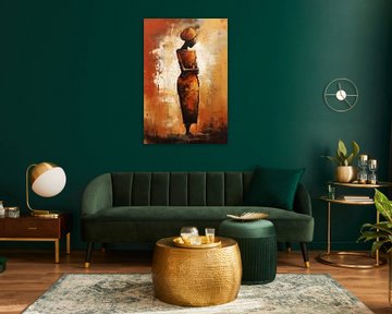 Abstract Beauty of Afrika van But First Framing