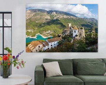 El Castell de Guadalest in Spanje van Arja Schrijver Fotografie